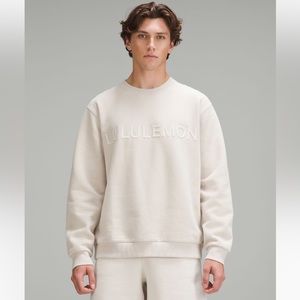 Lululemon Steady State Crew *Graphic sweatshirt. Color Natural Ivory. Size L.